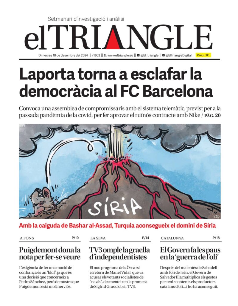 Laporta torna a esclafar la democràcia al FC Barcelona