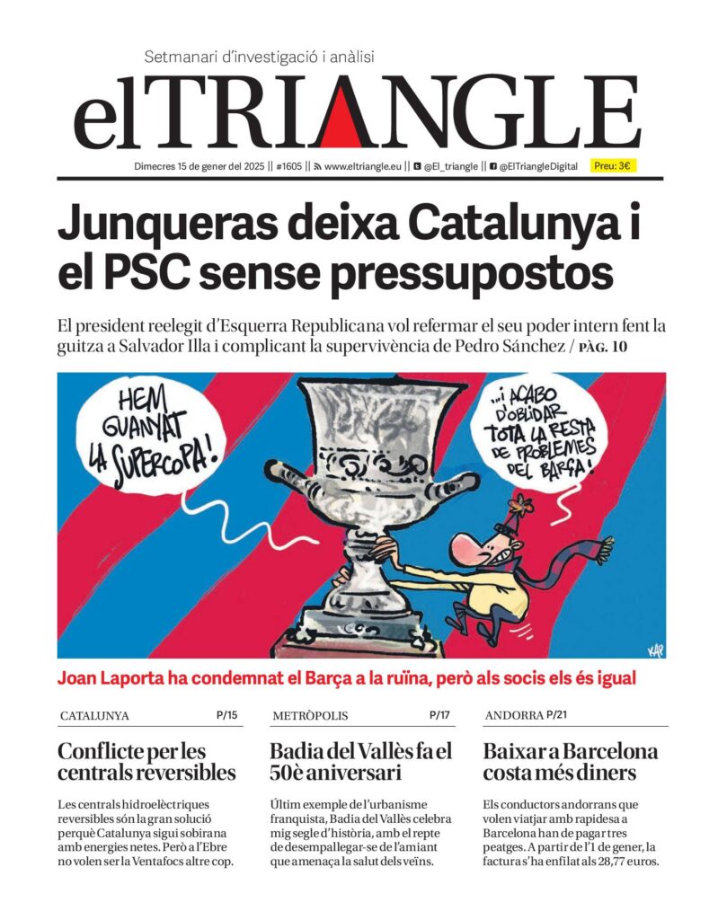 Junqueras deixa Catalunya i el PSC sense pressupostos