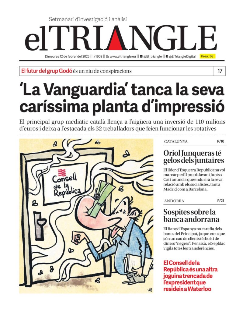 “La Vanguardia” tanca la seva caríssima planta d’impressió