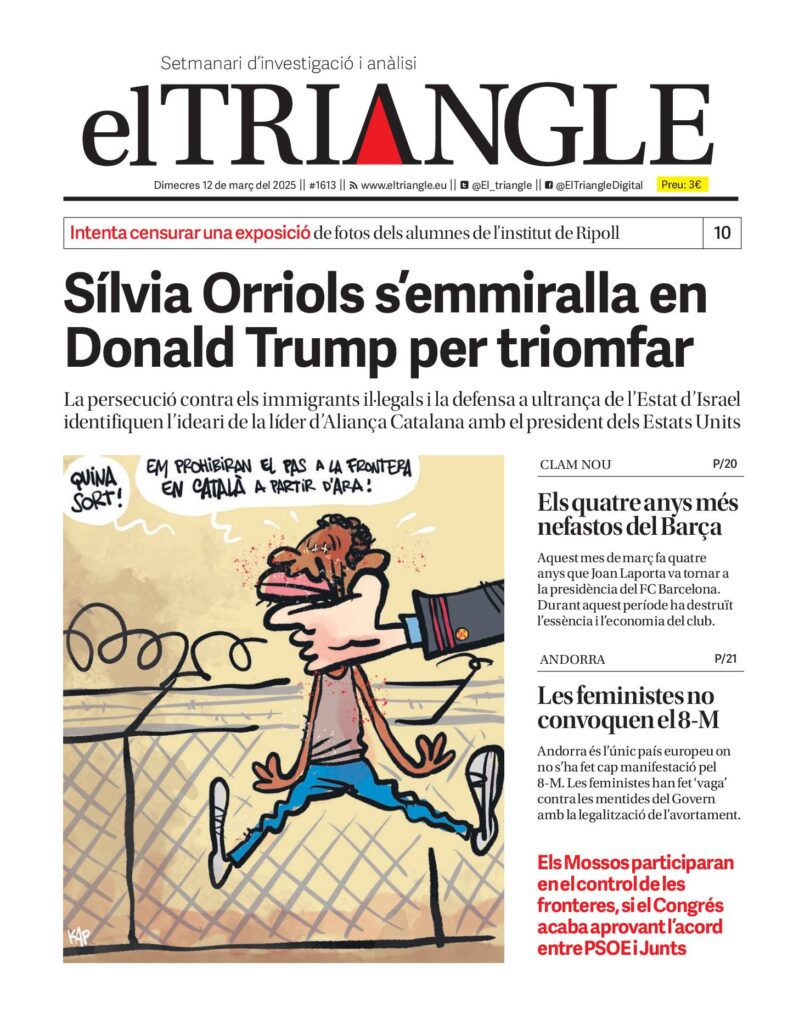 Sílvia Orriols s’emmiralla en Donald Trump per triomfar